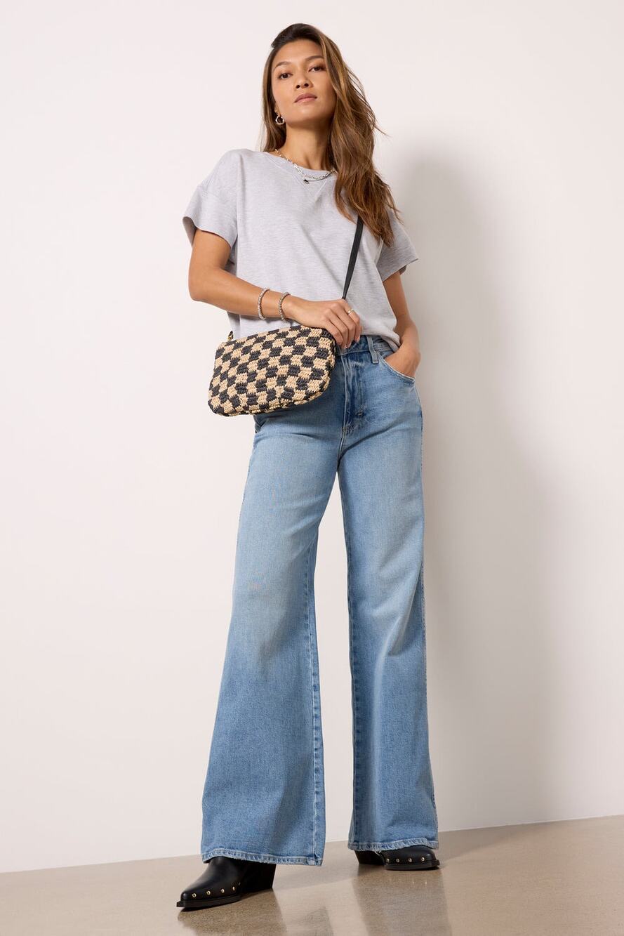 Amo Anita Flare Jeans In Eternal Size 27